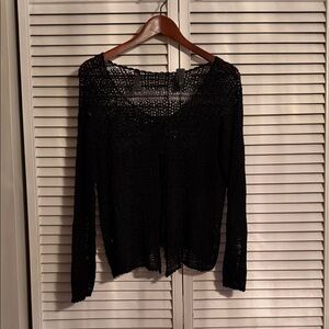 Vintage Black Knit Sweater